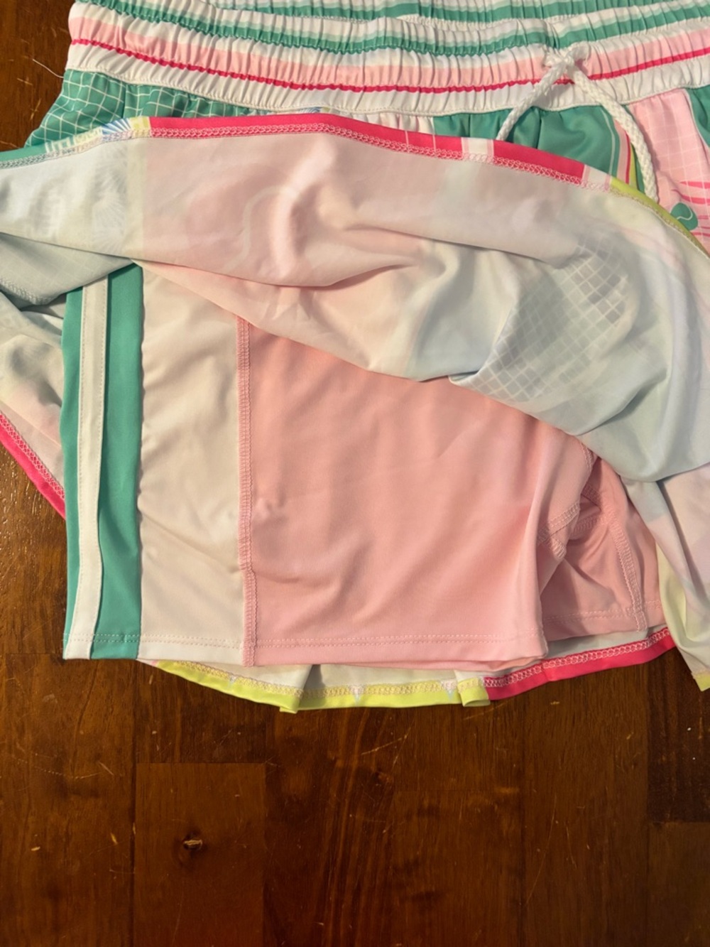 Lucky in Love Graphic Tennis Skort - Picture 5 of 5